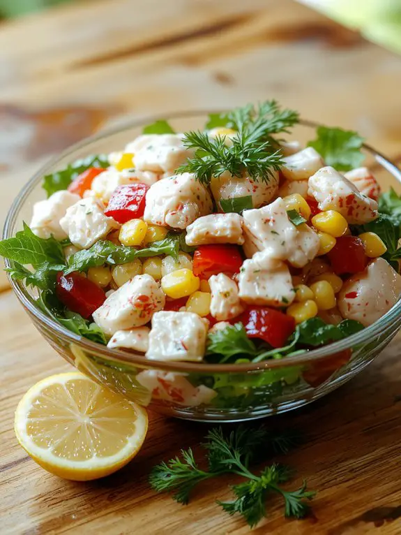fresh crab salad recipe