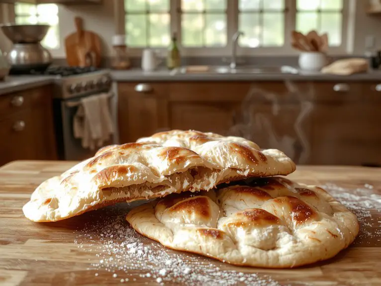 The Best Homemade Pita Bread Recipe 2 fresh fluffy handmade dough 1nvqc