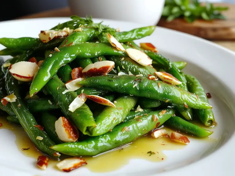 The Best Homemade Fine Beans Recipe 2 fresh green beans dish pumkv