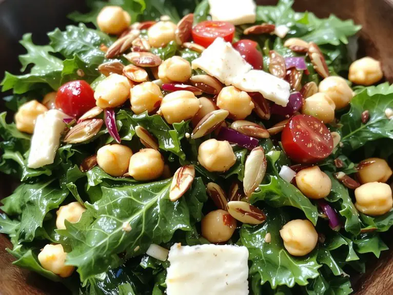 The Best Homemade Kale Salad Recipe 2 fresh healthy crunchy flavorful kale ajmby