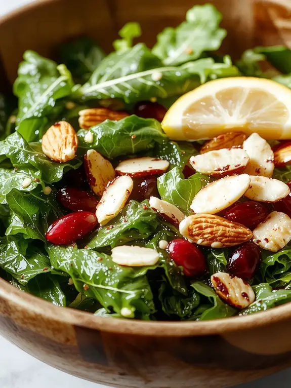 fresh healthy greens mix