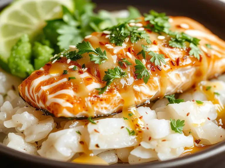 The Best Homemade Salmon Bowl Recipe 2 fresh salmon rice bowl vj3nw