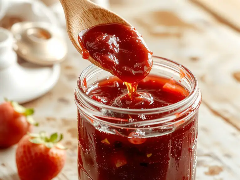 The Best Homemade Strawberry Jam Recipe 2 fresh strawberries simple recipe wnr1p