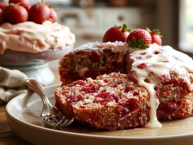 The Best Homemade Strawberry Cake Recipe 2 fresh strawberry cake recipe a00ba