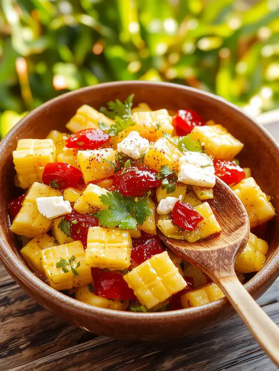 fresh summer corn salad