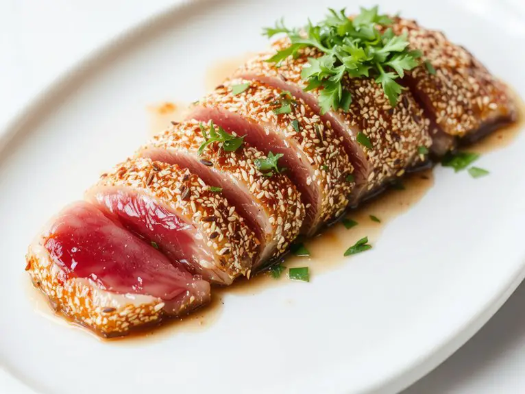 The Best Homemade Ahi Tuna Recipe 2 fresh sushi grade tuna mnnbh