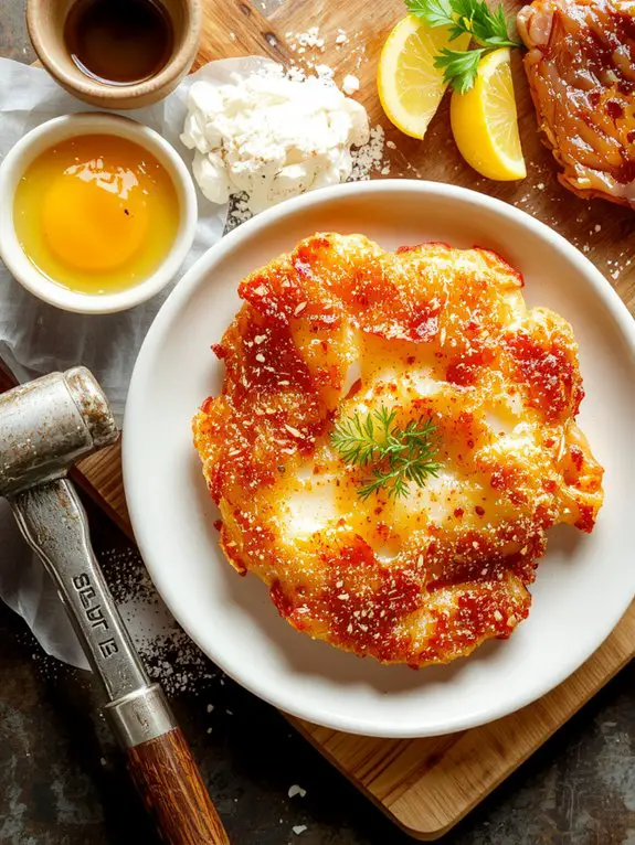 The Best Homemade Schnitzel Recipe 3 fry drain salt serve