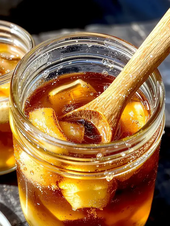The Best Homemade Kombucha Recipe 3 gentle scoby placement fermentation
