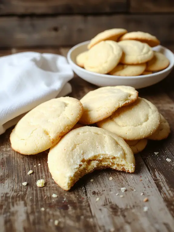 The Best Homemade Butter Cookie Recipe 3 golden edged spaced cooled stored