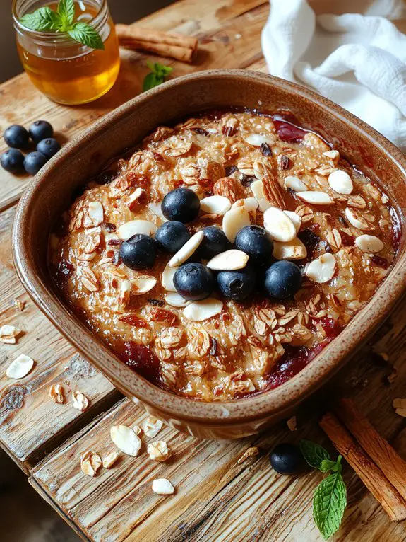 The Best Homemade Baked Oatmeal Recipe 3 golden edges soft center
