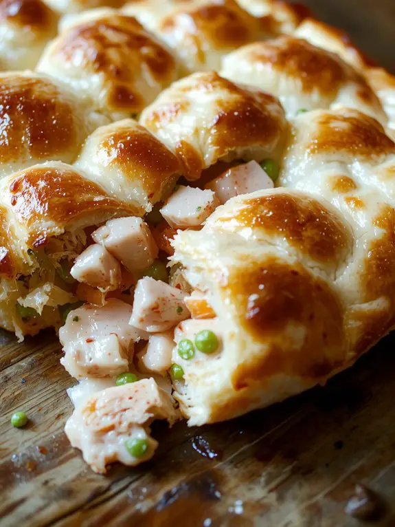 The Best Homemade Turkey Pot Pie Recipe 3 golden flaky pie crust