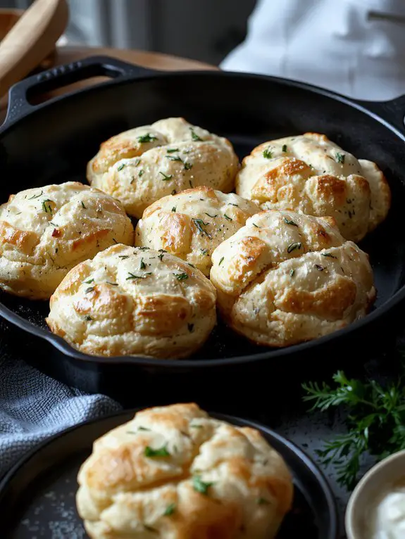 The Best Homemade Drop Biscuit Recipe 3 golden flaky tender biscuits