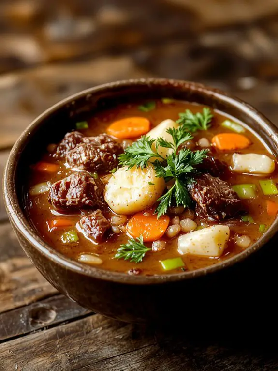 The Best Homemade Beef Barley Soup Recipe 3 hearty beef barley soup