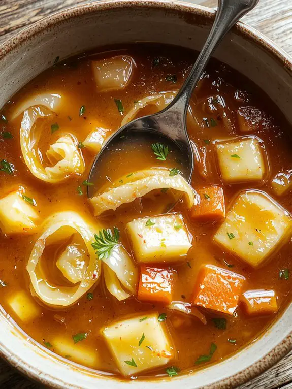 hearty cabbage soup recipe