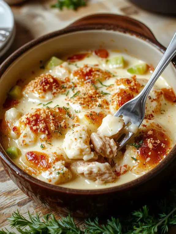 hearty comfort food creation