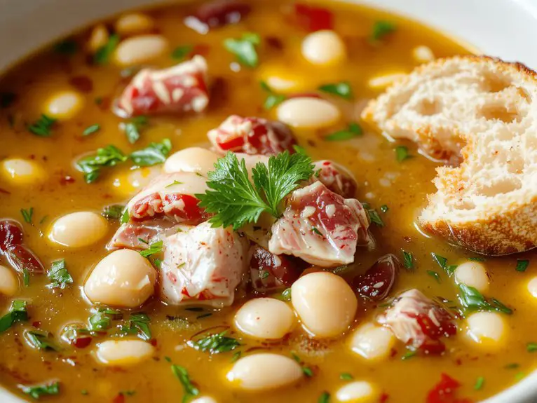 The Best Homemade Ham and Bean Soup Recipe 2 hearty comforting bean soup jravv
