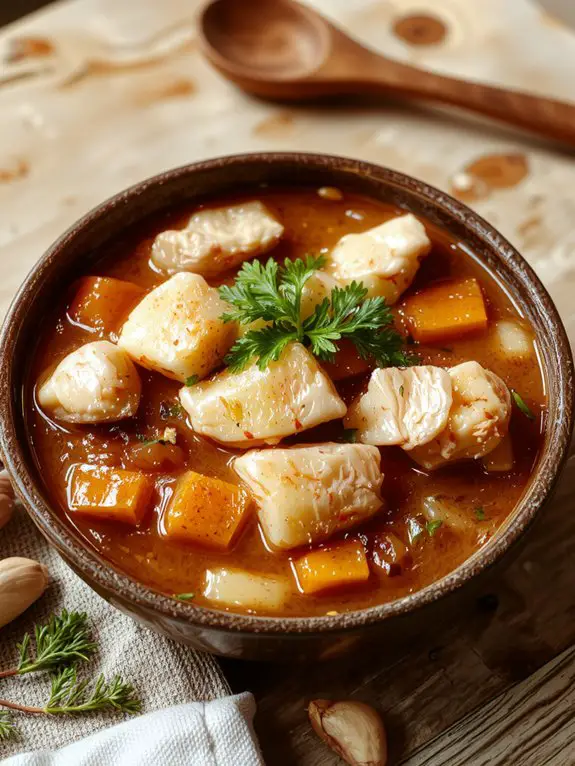 hearty homemade chicken stew