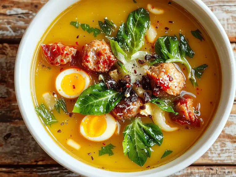 The Best Homemade Italian Wedding Soup Recipe 2 hearty meatball vegetable broth va8d8