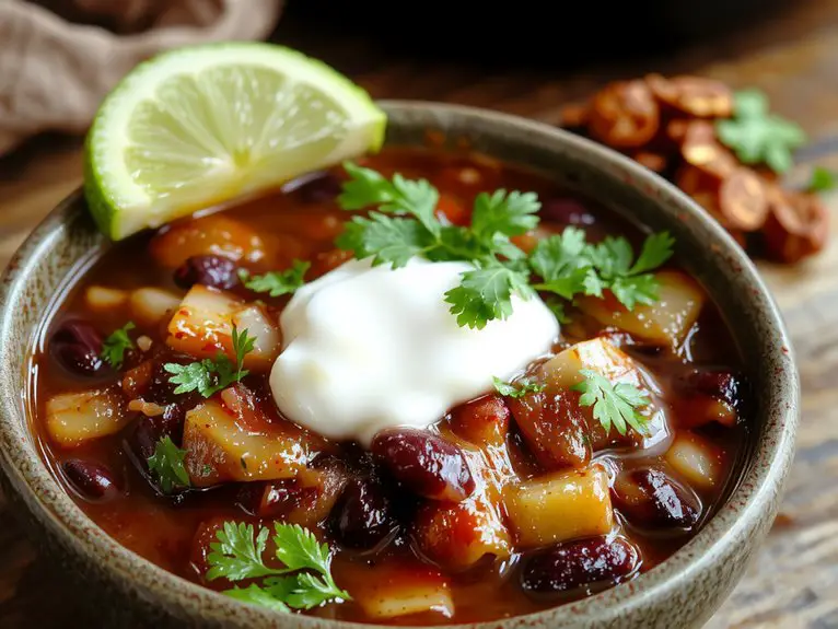 The Best Homemade Vegetarian Chili Recipe 2