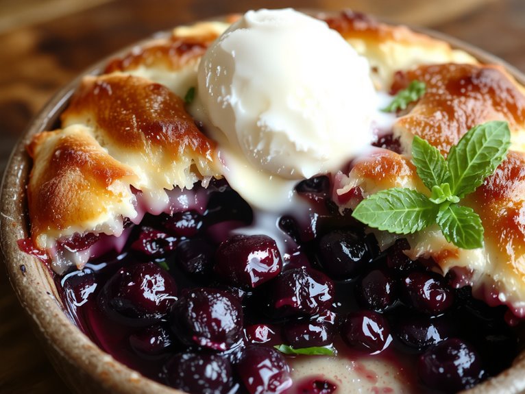 The Best Homemade Blueberry Cobbler Recipe 2 homemade blueberry cobbler recipe ijwzj