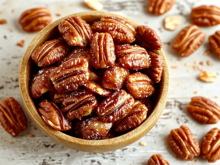 The Best Homemade Candied Pecans Recipe 2