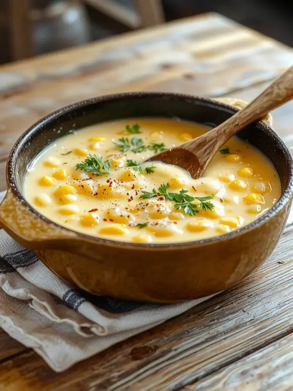 homemade sweet corn recipe