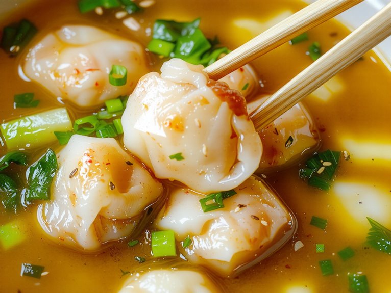 The Best Homemade Wonton Soup Recipe 2 homemade wonton soup recipe u3vlz