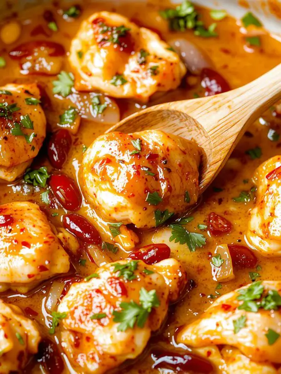 indian spiced chicken dish