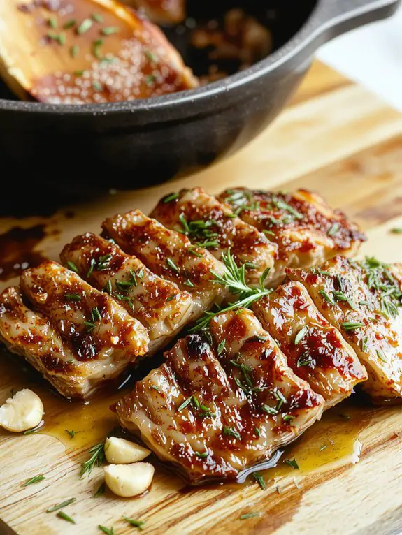 juicy bite sized steaks