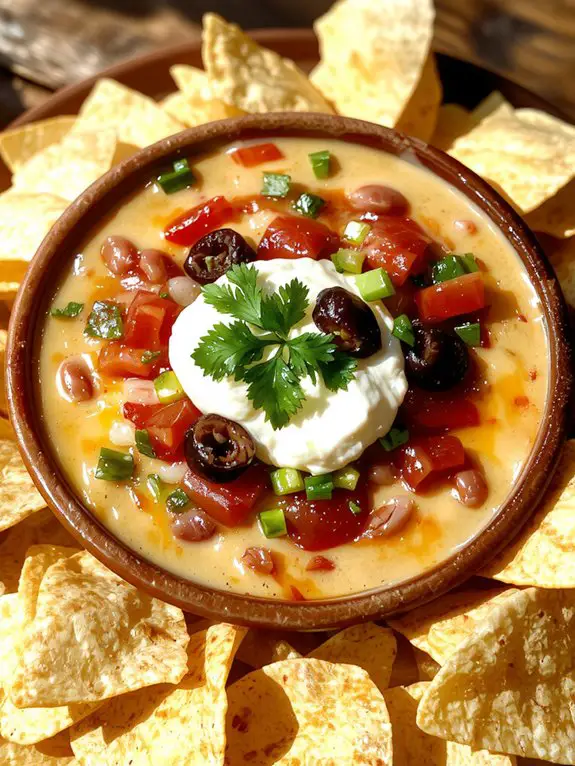 The Best Homemade Taco Dip Recipe 3 layered taco dip creation