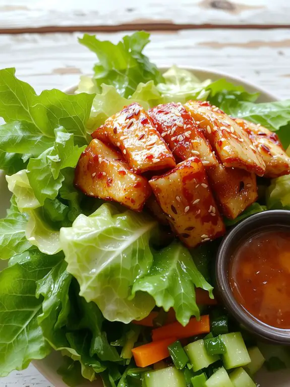 The Best Homemade Lettuce Wraps Recipe 3 lettuce wrap assembly guide