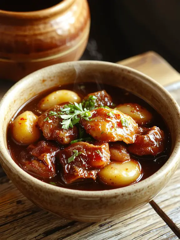 The Best Homemade Chicken Adobo Recipe 3 marinate brown simmer reduce