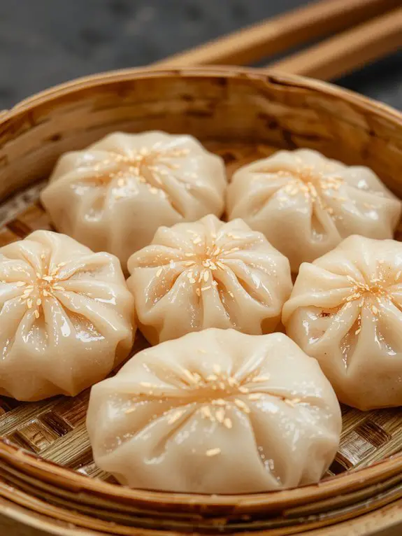 The Best Homemade Dumplings Recipe 3 mix fill steam serve