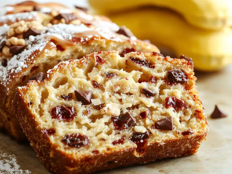 Skillet Asiago Chicken and Mushrooms 1 moist delicious banana cake