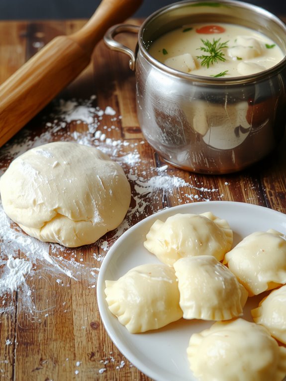 The Best Homemade Pierogi Recipe 3 pan fry for crispness