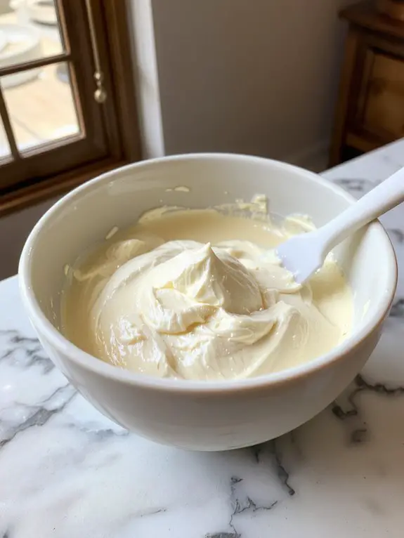perfectly smooth sweet frosting