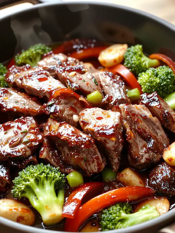 quick tender beef stir fry