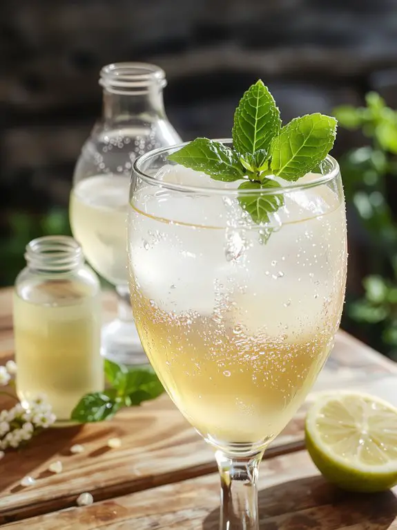 refreshing italian aperitif cocktail