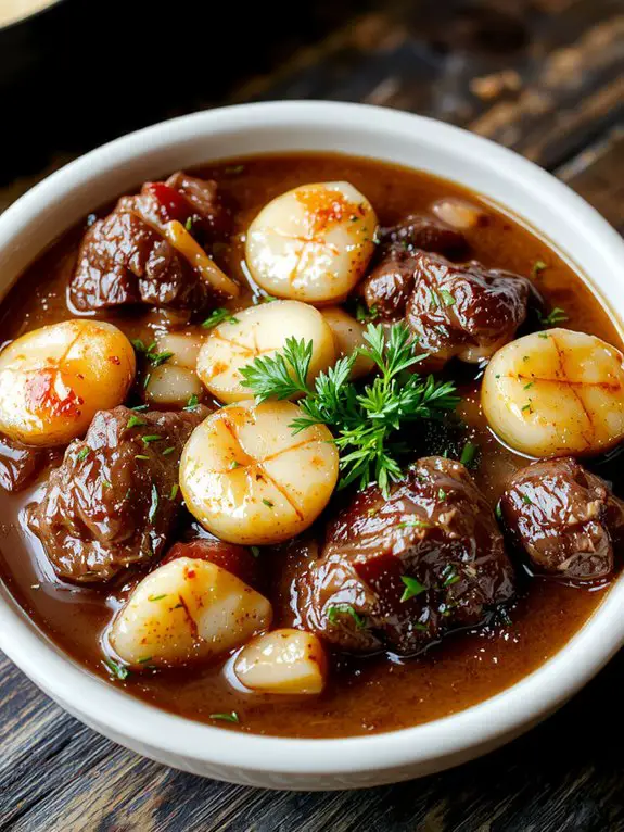 rich beef stew flavor