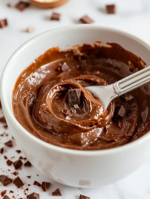 rich chocolate buttercream frosting