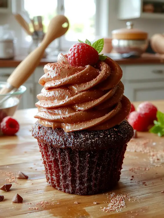 rich chocolate cupcake recipe