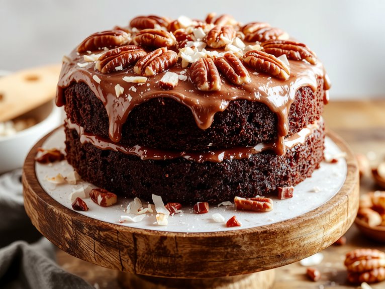 The Best Homemade German Chocolate Cake Recipe 2 rich chocolate layered dessert 4c0vi