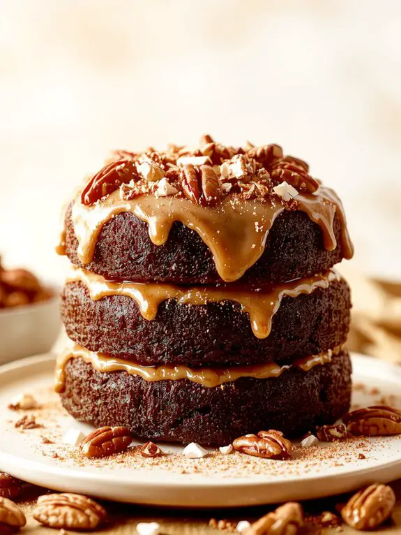 rich chocolate layered dessert