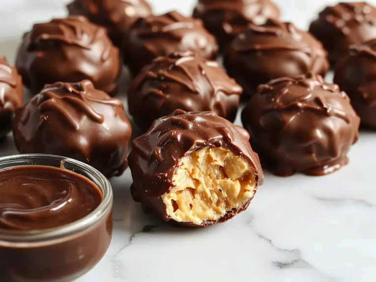 The Best Homemade Buckeye Recipe 2 rich chocolate peanut butter bt2ng