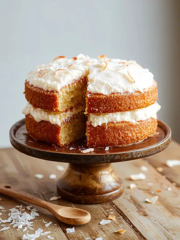 rich coconut dessert recipe