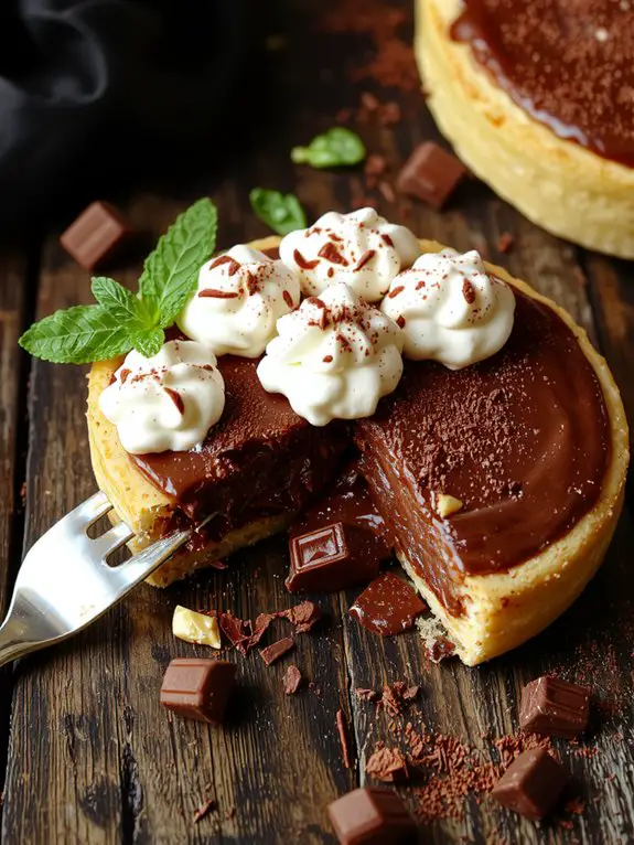 rich creamy chocolate dessert