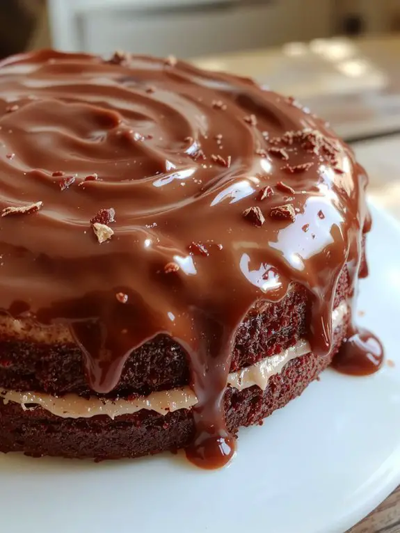 rich creamy chocolate sauce