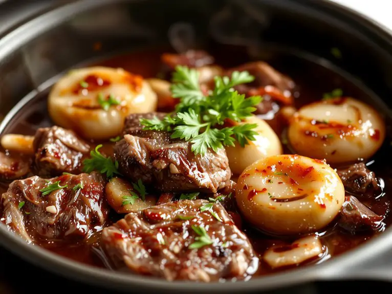 The Best Homemade Beef Bourguignon Recipe 2 rich slow cooked beef stew j4fvm