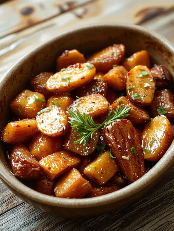 roasted carrots home recipe