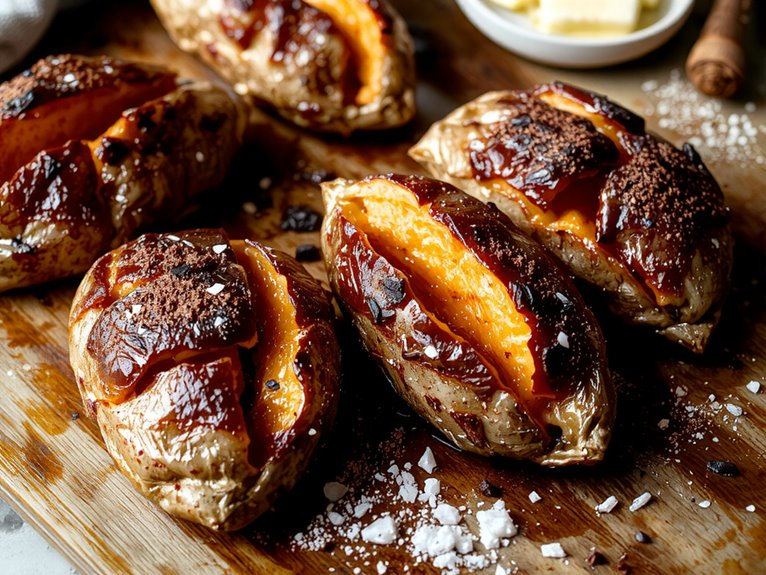 The Best Homemade Baked Sweet Potato Recipe 2 roasted sweet potatoes recipe mvnny